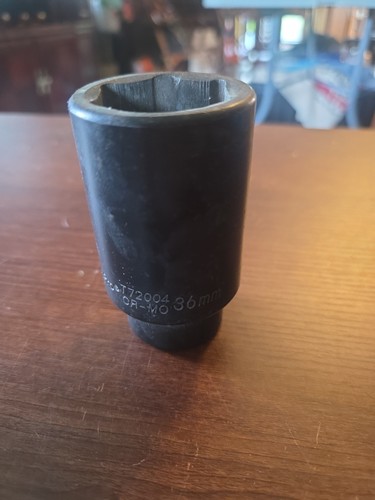 Ampro impact socket 36mm - impact,