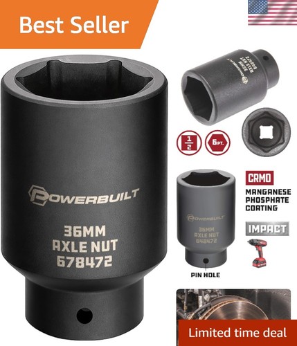 Inch drive axle nut - axle,